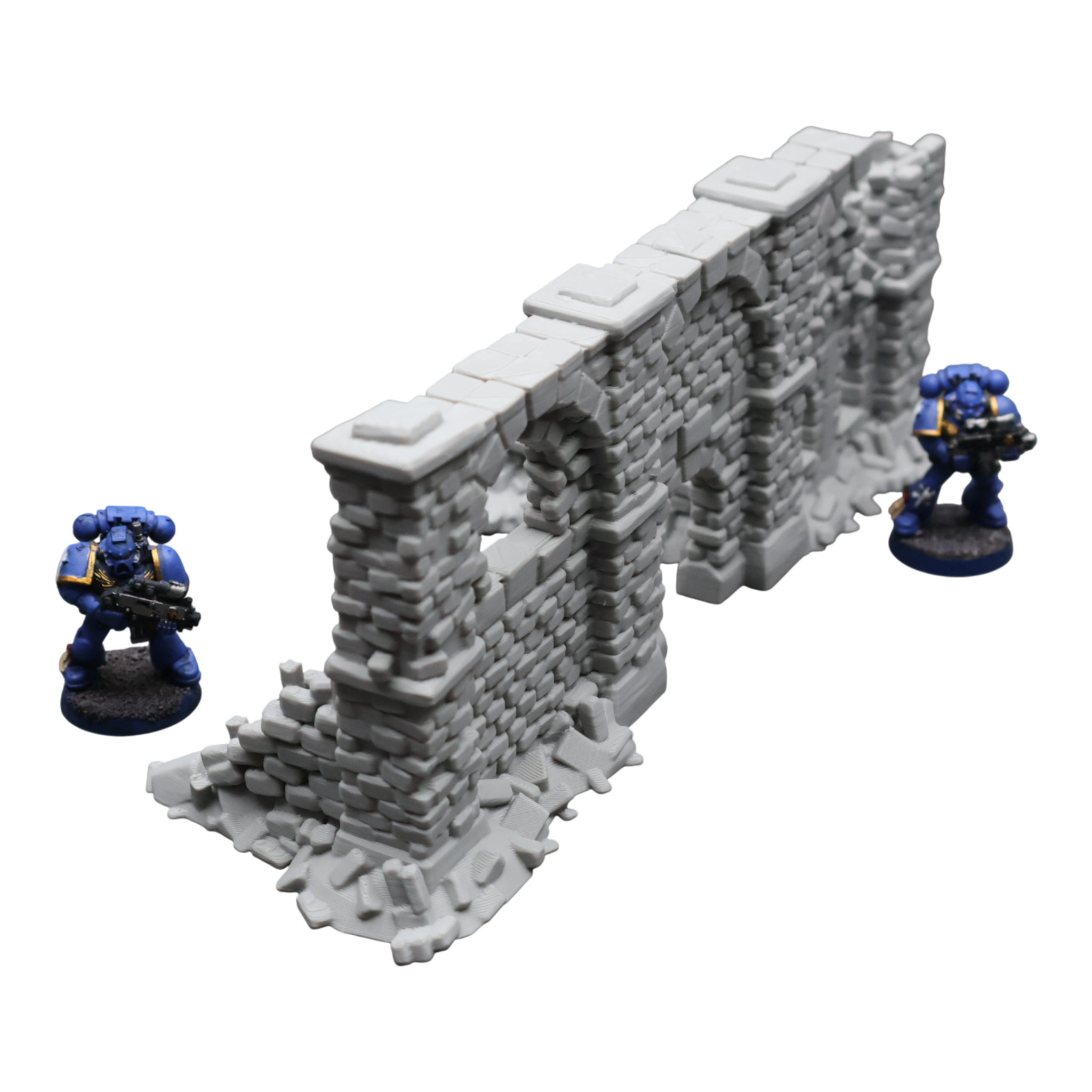 Crumbling Ruins #9 - 28mm Wargaming Scatter Terrain Scenery Tabletop Miniature