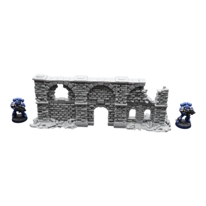 Crumbling Ruins #9 - 28mm Wargaming Scatter Terrain Scenery Tabletop Miniature