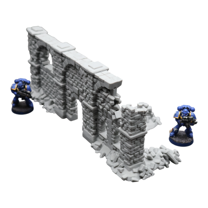 Crumbling Ruins #9 - 28mm Wargaming Scatter Terrain Scenery Tabletop Miniature