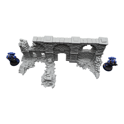 Crumbling Ruins #9 - 28mm Wargaming Scatter Terrain Scenery Tabletop Miniature