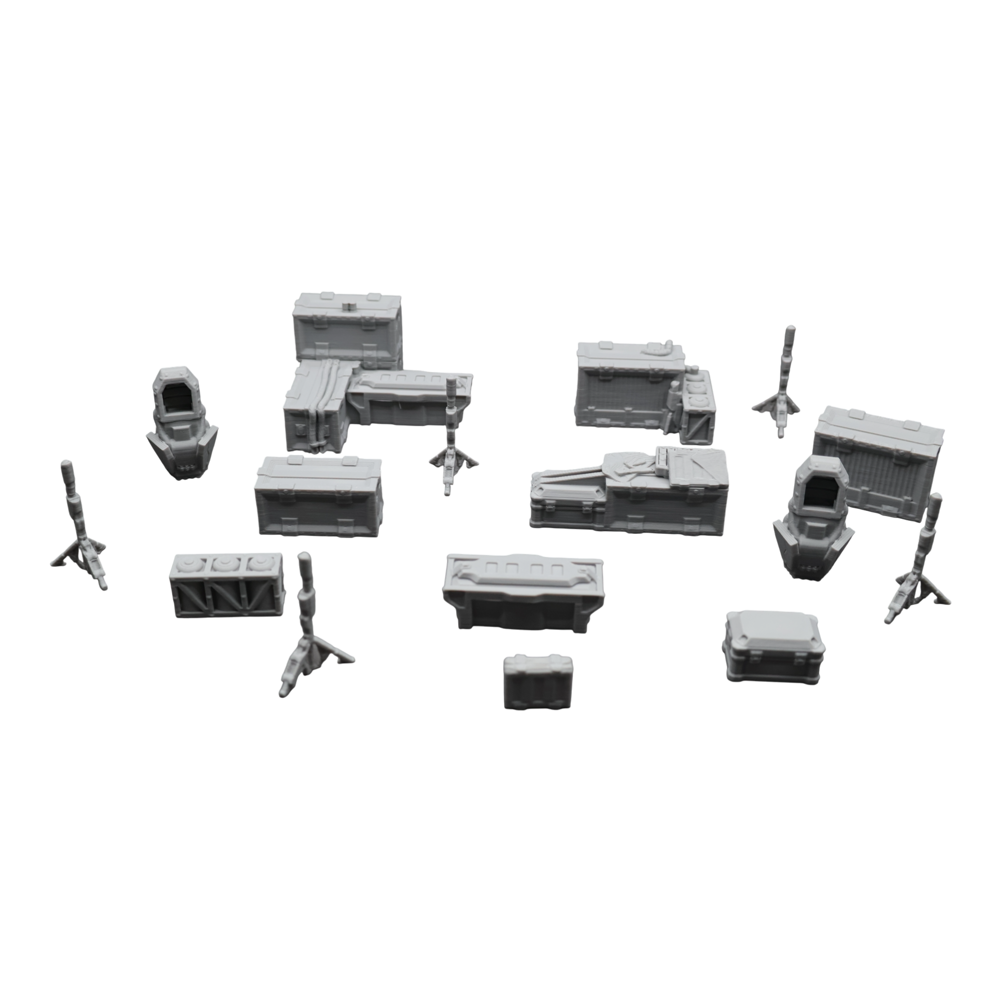Drop Site Camp - 28mm Wargaming Scatter Terrain Scenery Tabletop Miniature