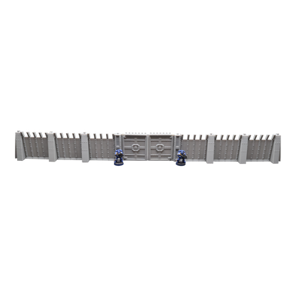 Command Station Secuity Walls - 28mm Wargaming Scatter Terrain Scenery Tabletop