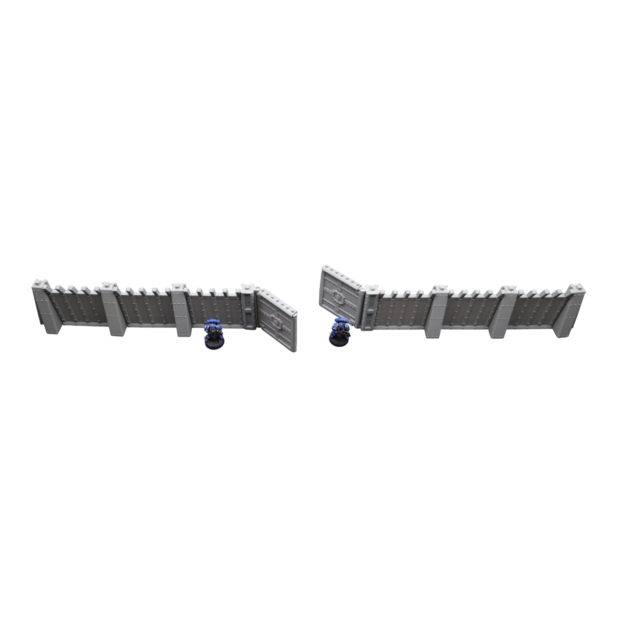 Command Station Secuity Walls - 28mm Wargaming Scatter Terrain Scenery Tabletop