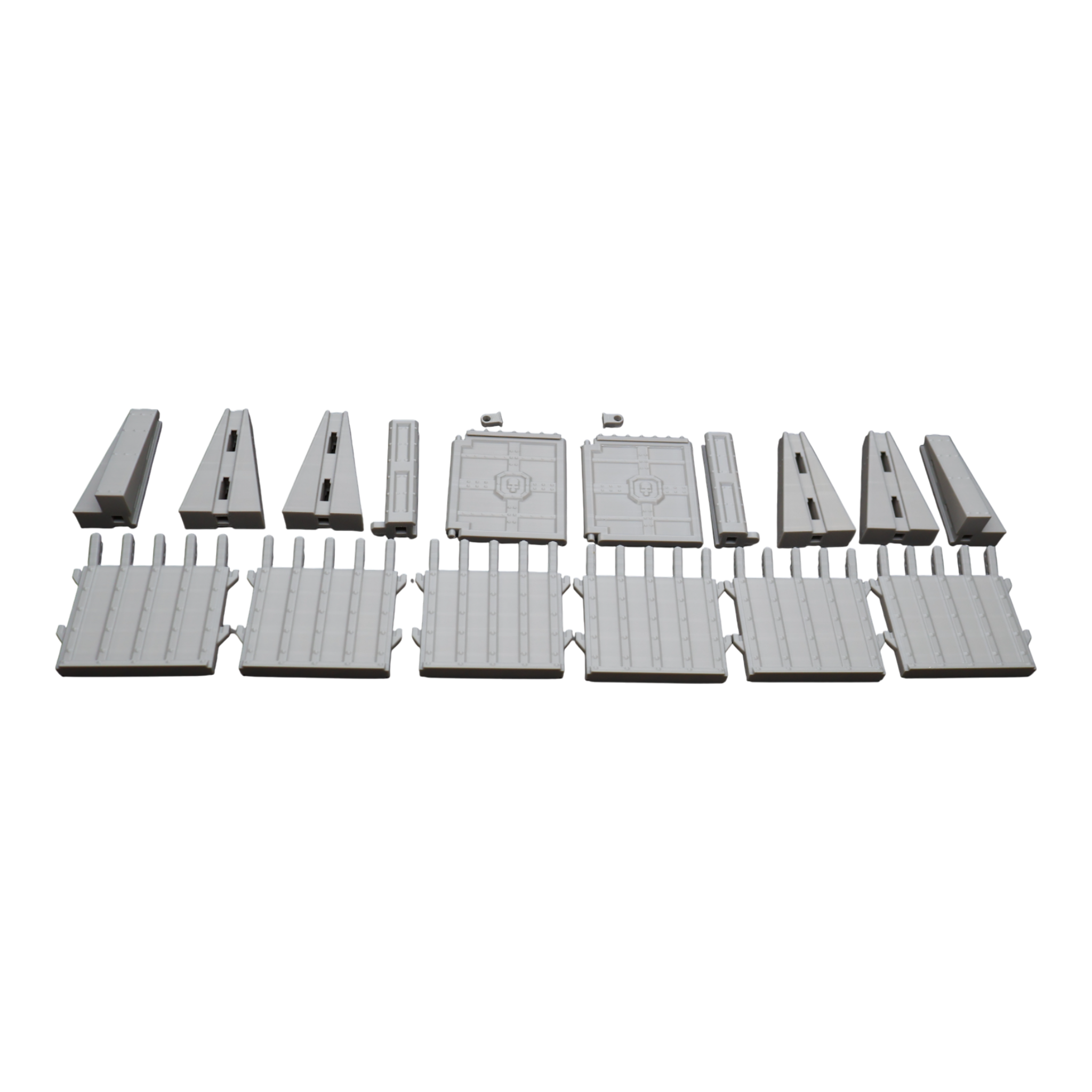 Command Station Secuity Walls - 28mm Wargaming Scatter Terrain Scenery Tabletop