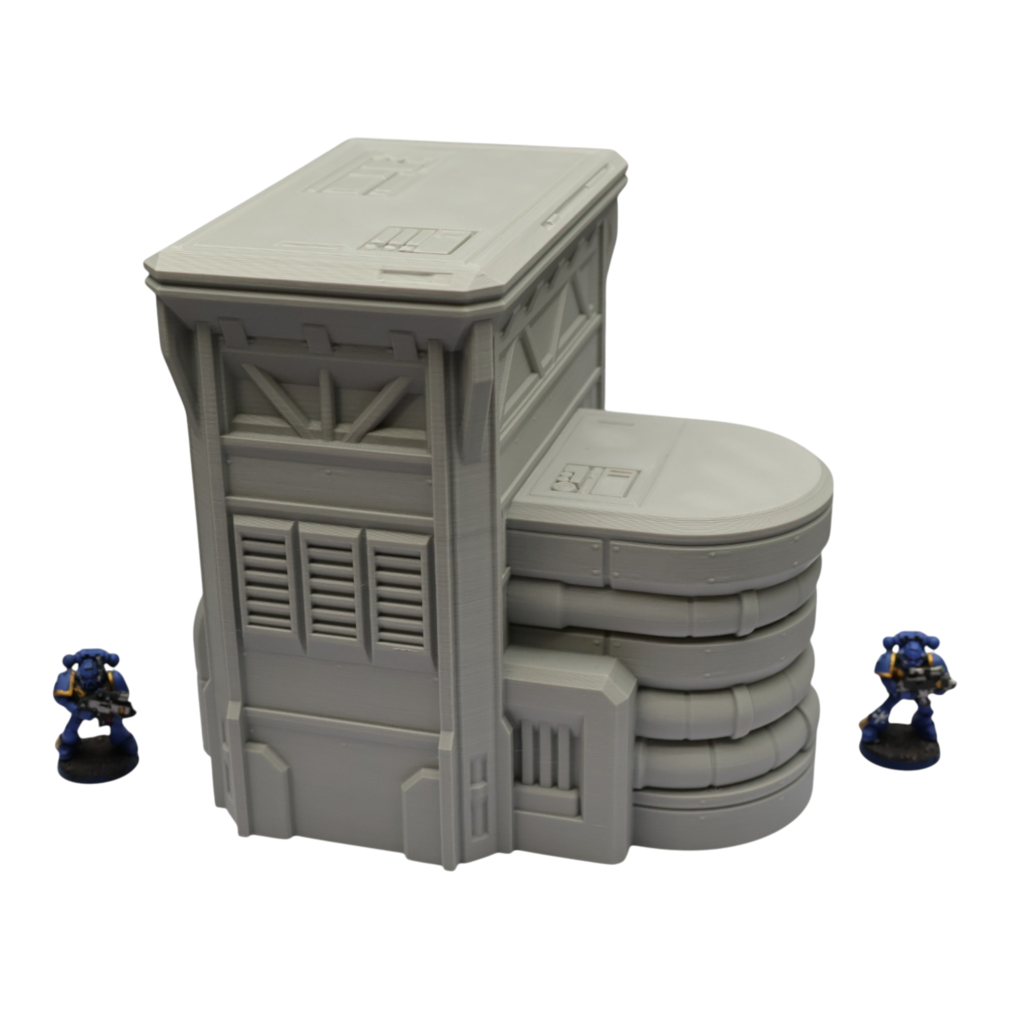 Fuel Station #1 - 28mm Wargaming Scatter Terrain Scenery Tabletop Grimdark