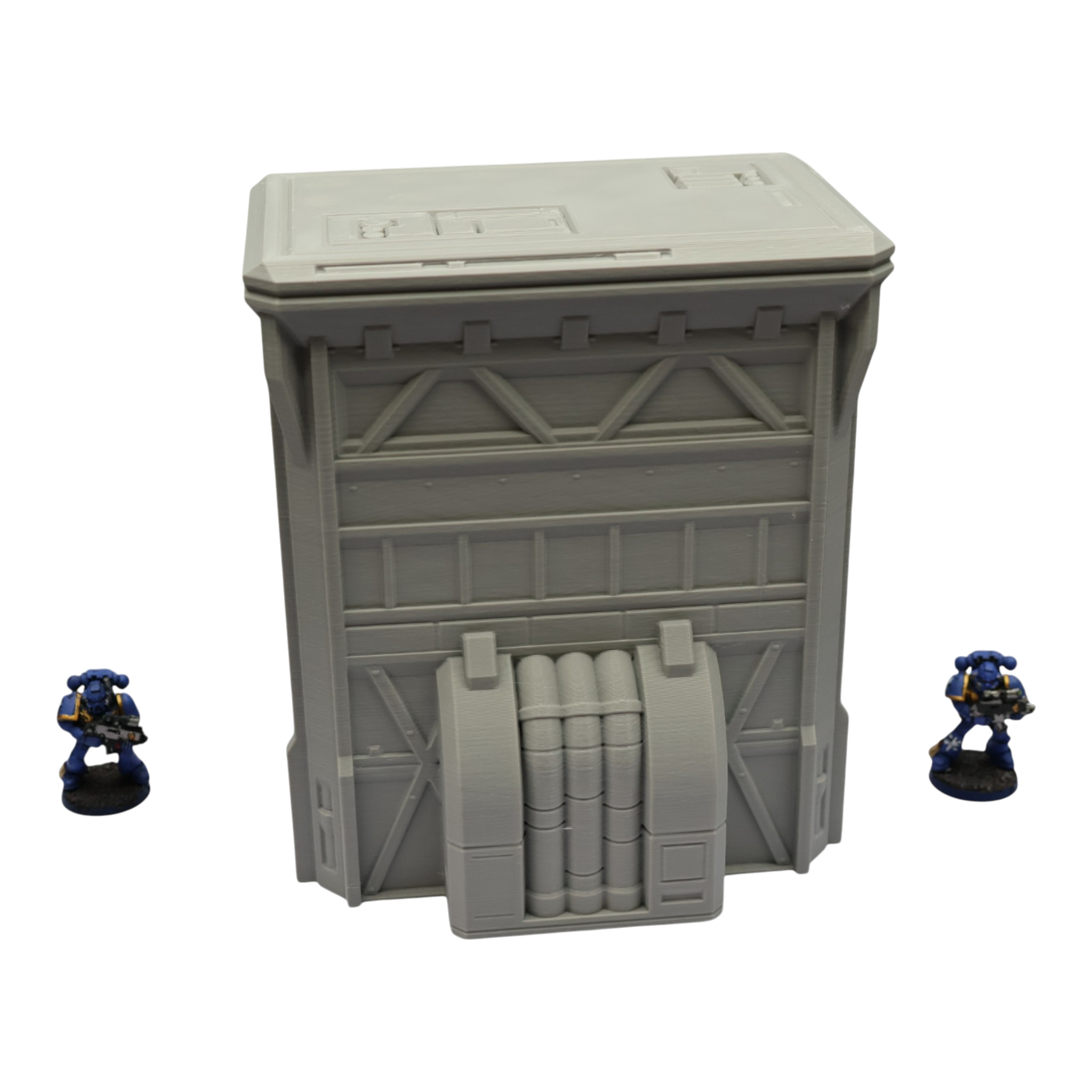 Fuel Station #1 - 28mm Wargaming Scatter Terrain Scenery Tabletop Grimdark