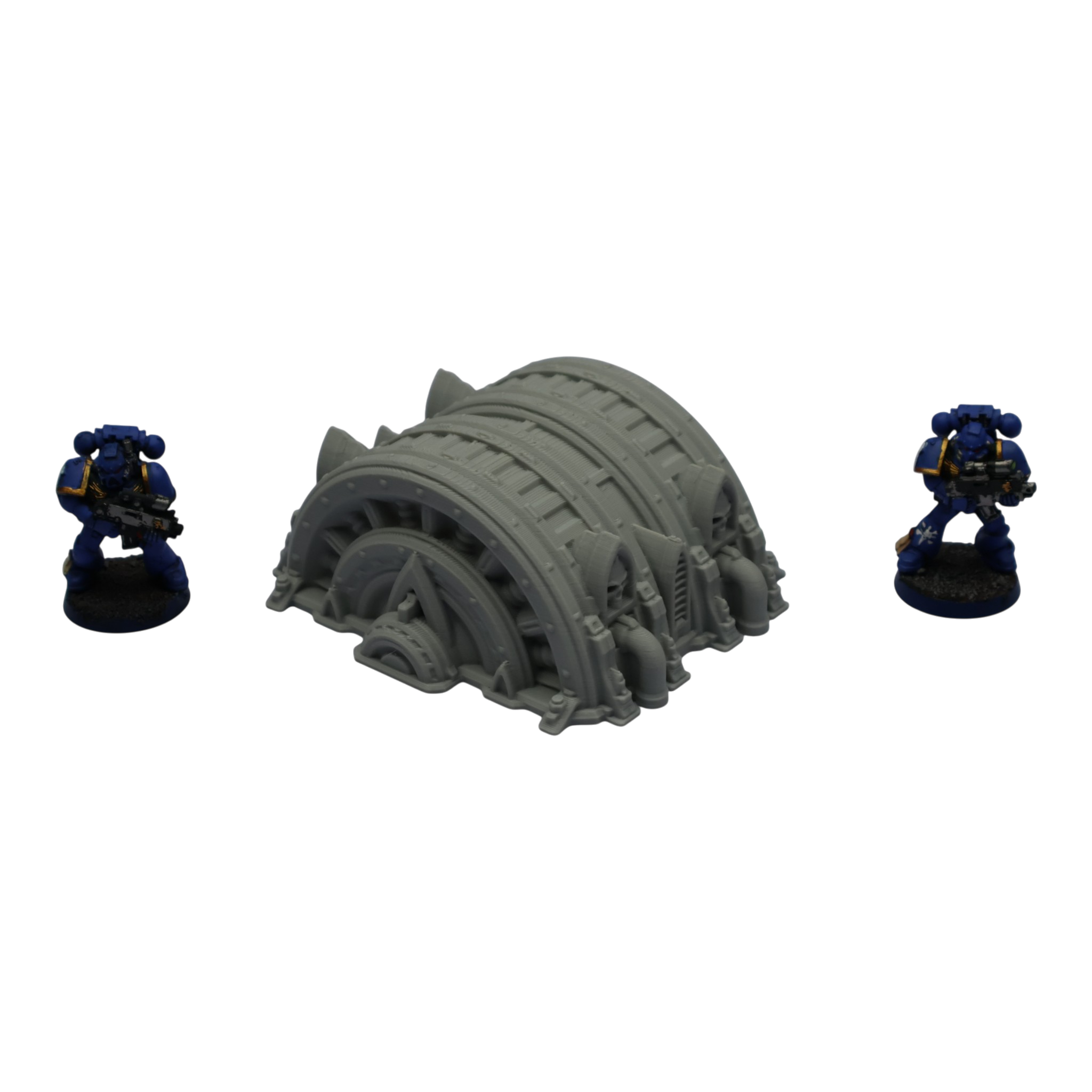 Dual Turbine - 28mm Wargaming Scatter Terrain Scenery Tabletop Grimdark