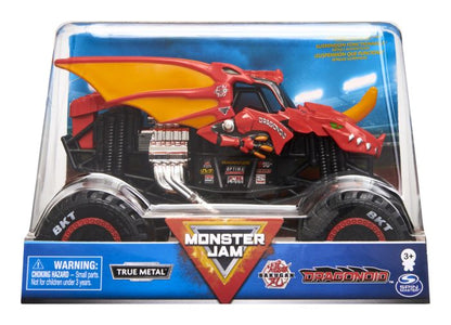 Monster Jam Die-Cast Vehicle 1:24 Scale Assorted