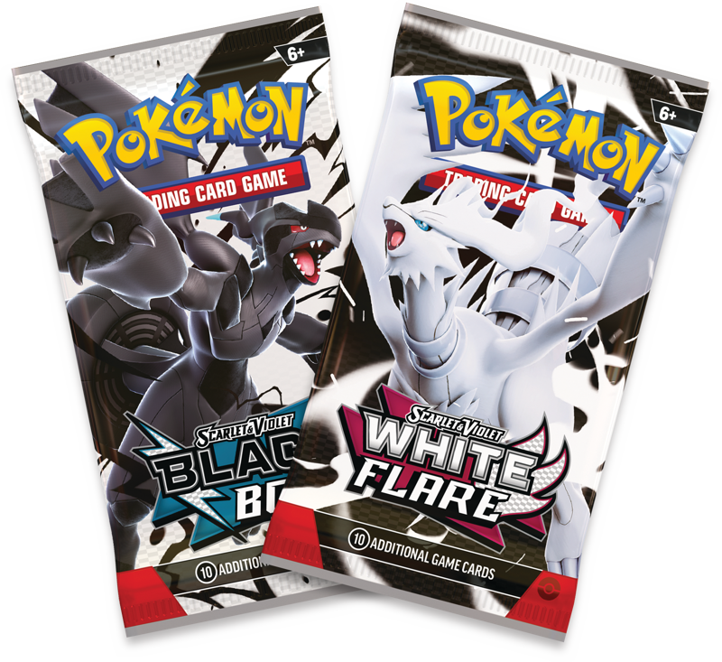 Pokemon Scarlet & Violet: Black Bolt & White Flare Booster Pack