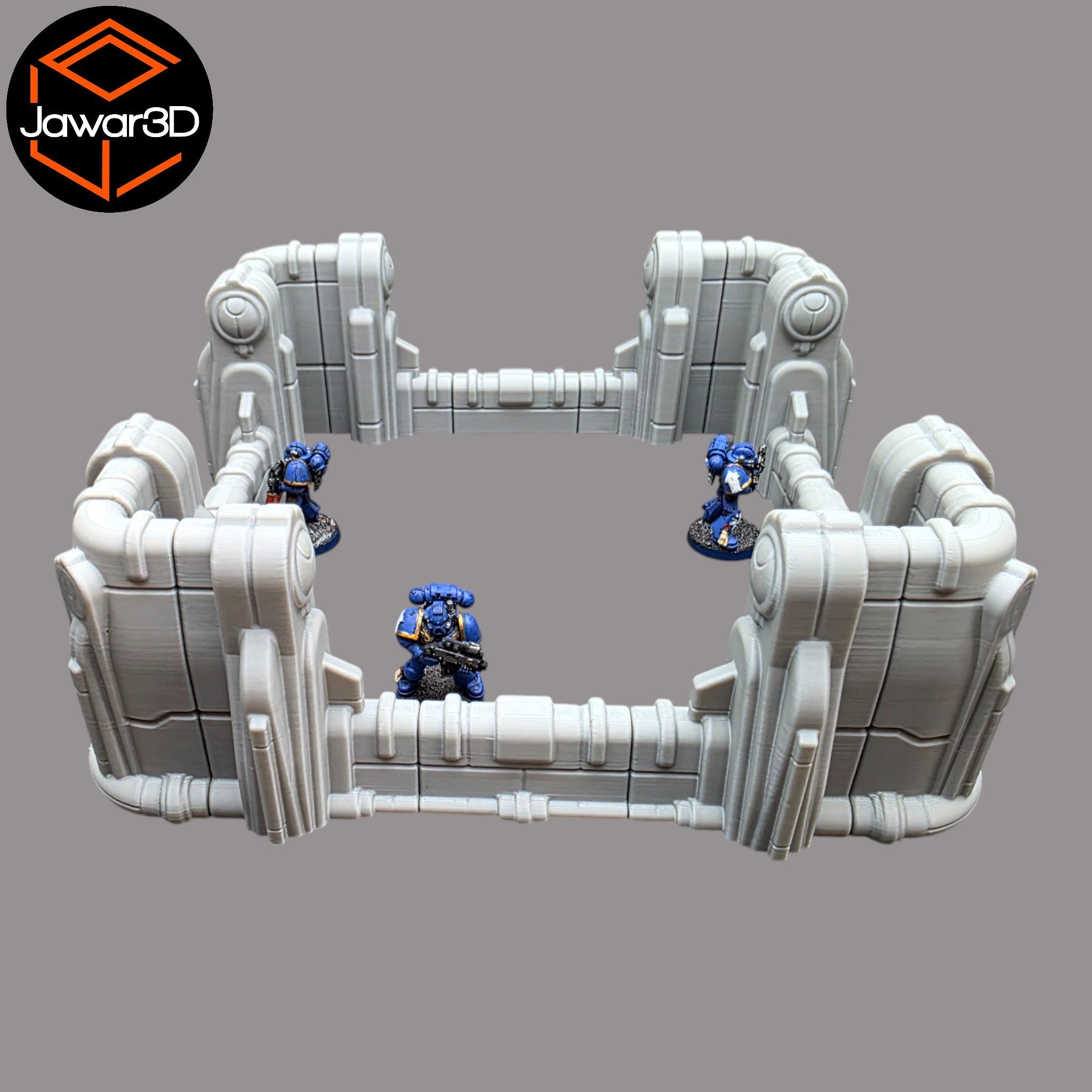Ethereal Defense Post - 28mm Wargaming Scatter Terrain Scenery Tabletop Miniature