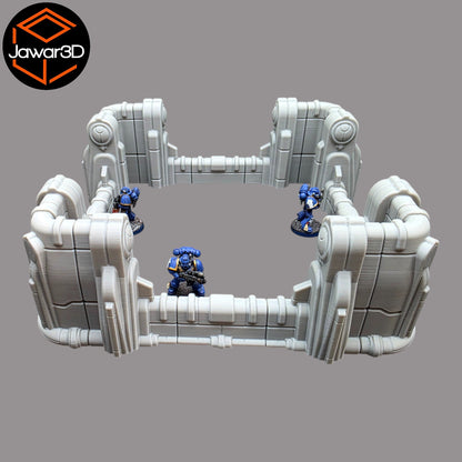 Ethereal Defense Post - 28mm Wargaming Scatter Terrain Scenery Tabletop Miniature
