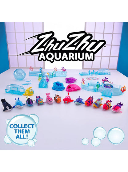 Zhu Zhu Aquarium Figure of 8 Starter Playset