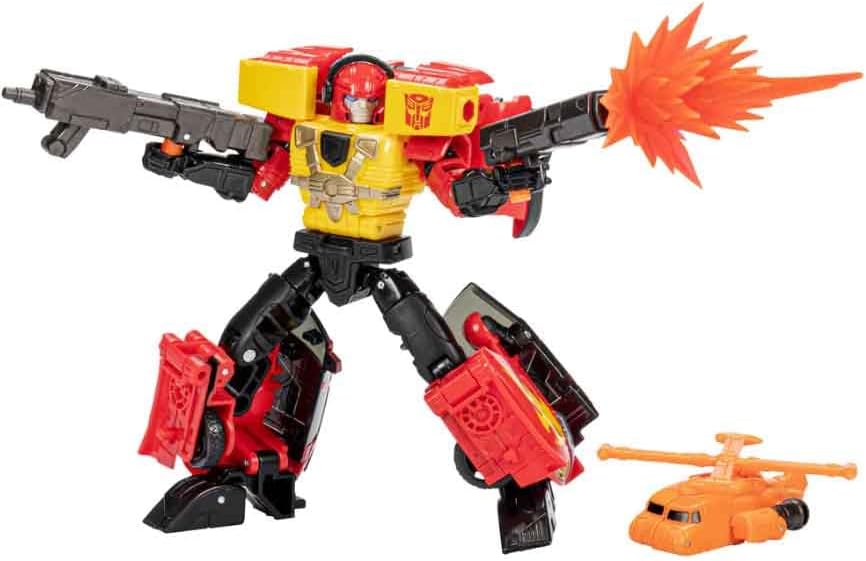 Transformers Legacy Evolution Action Figure Exclusive - Hot Shot & Jolt