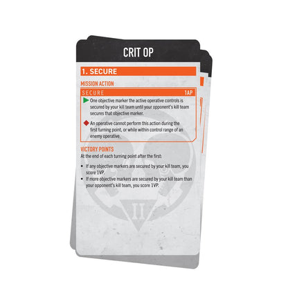 Kill Team: Approved Ops Card Pack 2025