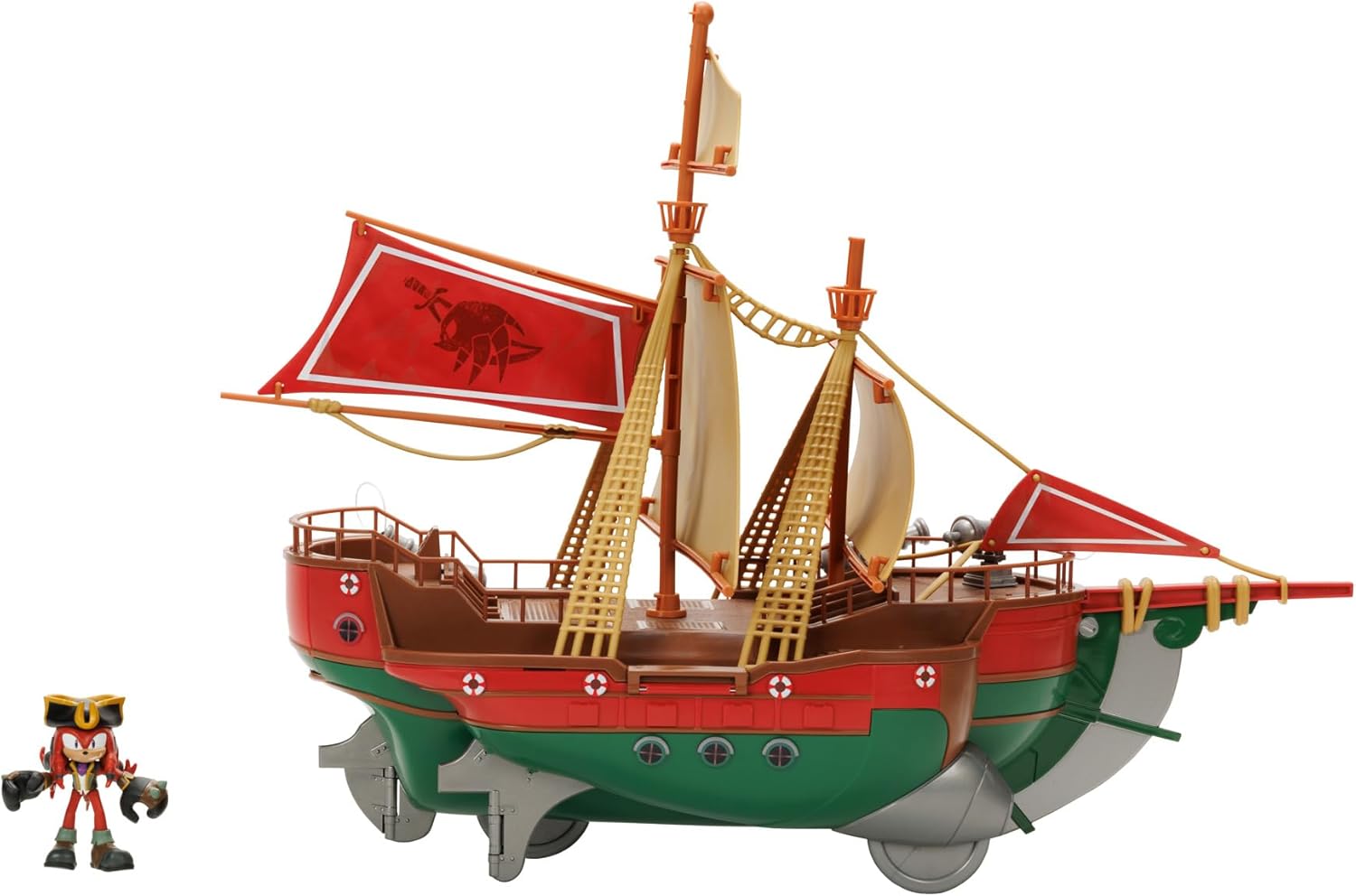 Sonic Prime Playset Angel's Voyage Pirate Ship