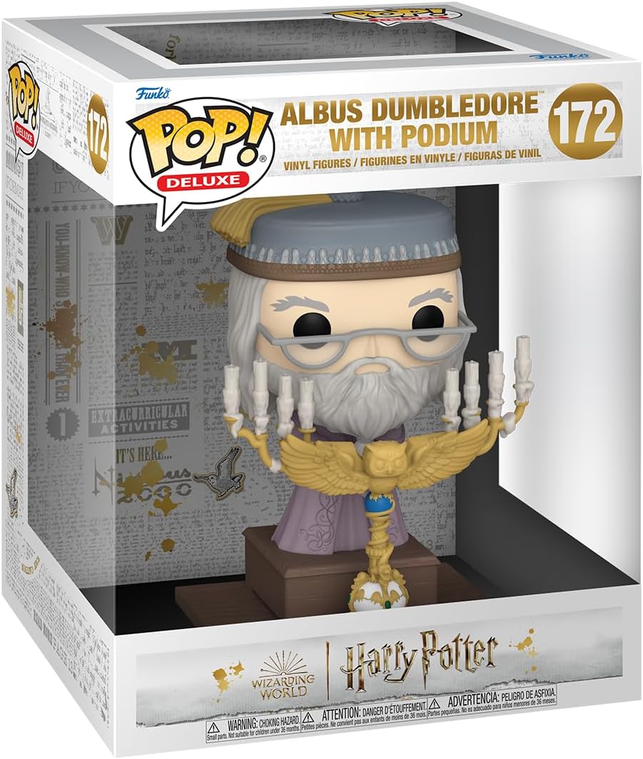 Funko POP! Deluxe: Harry Potter Prisoner Of Azkaban - Albus Dumbledore With Podium