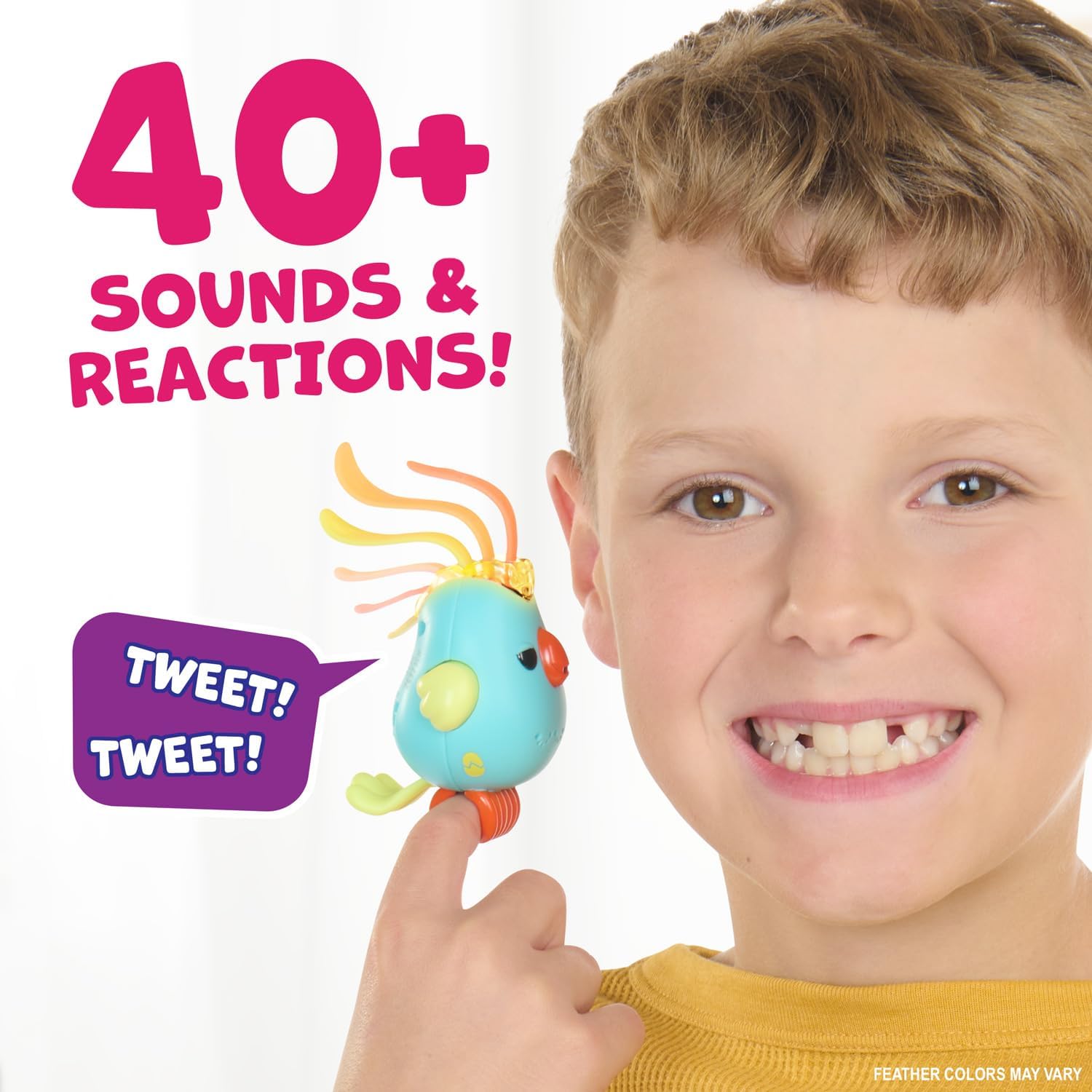 Fingerlings Sweet Tweets Interactive Bird: Lionel