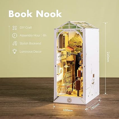 Sunshine Town 3D Book Nook Wooden Puzzle TGB02
