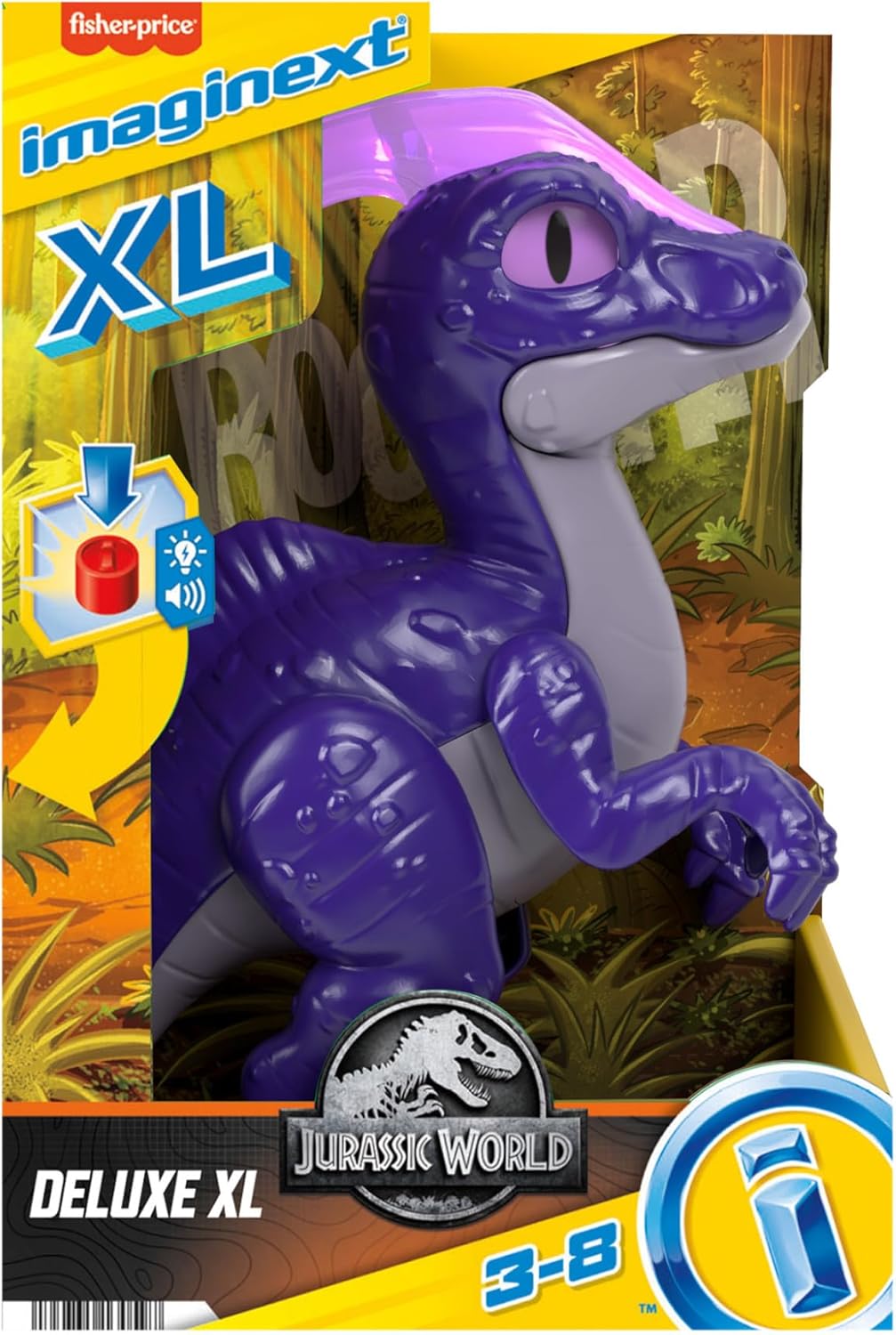 Fisher-Price Imaginext Jurassic World Deluxe Parasaurolophus XL Dino