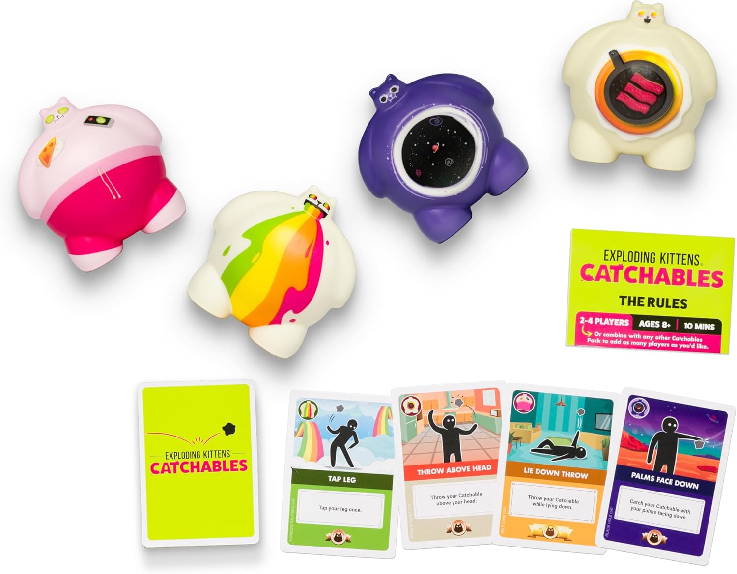 Exploding Kittens Catchables 4-Pack