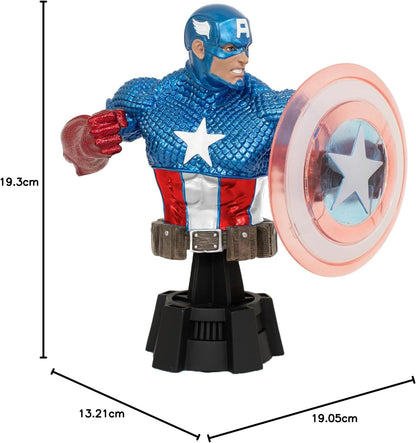 Diamond-Bust Marvel Captain America Holo Shield SDCC23