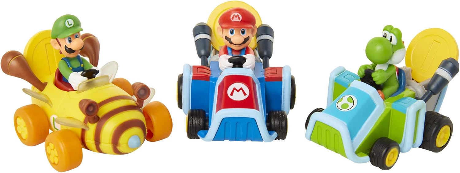 Nintendo Super MarioKart Coin Racers Assorted