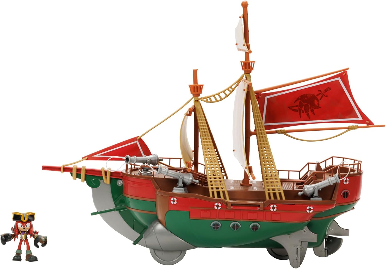 Sonic Prime Playset Angel's Voyage Pirate Ship