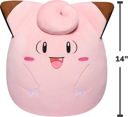 Squishmallows Original Pokémon 14-Inch Clefairy Plush
