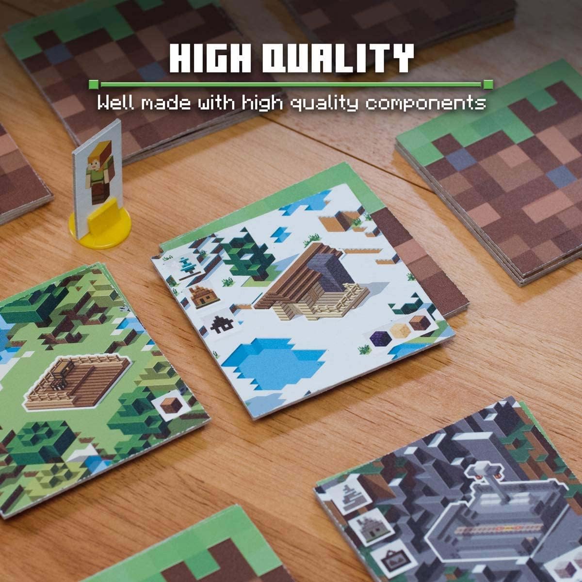 Ravensburger Minecraft Builders & Biomes Strategy Board Game