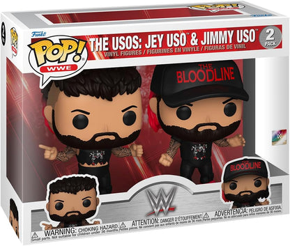 Funko POP! WWE: Jey Uso - (Uso Bros) Brothers 2PK