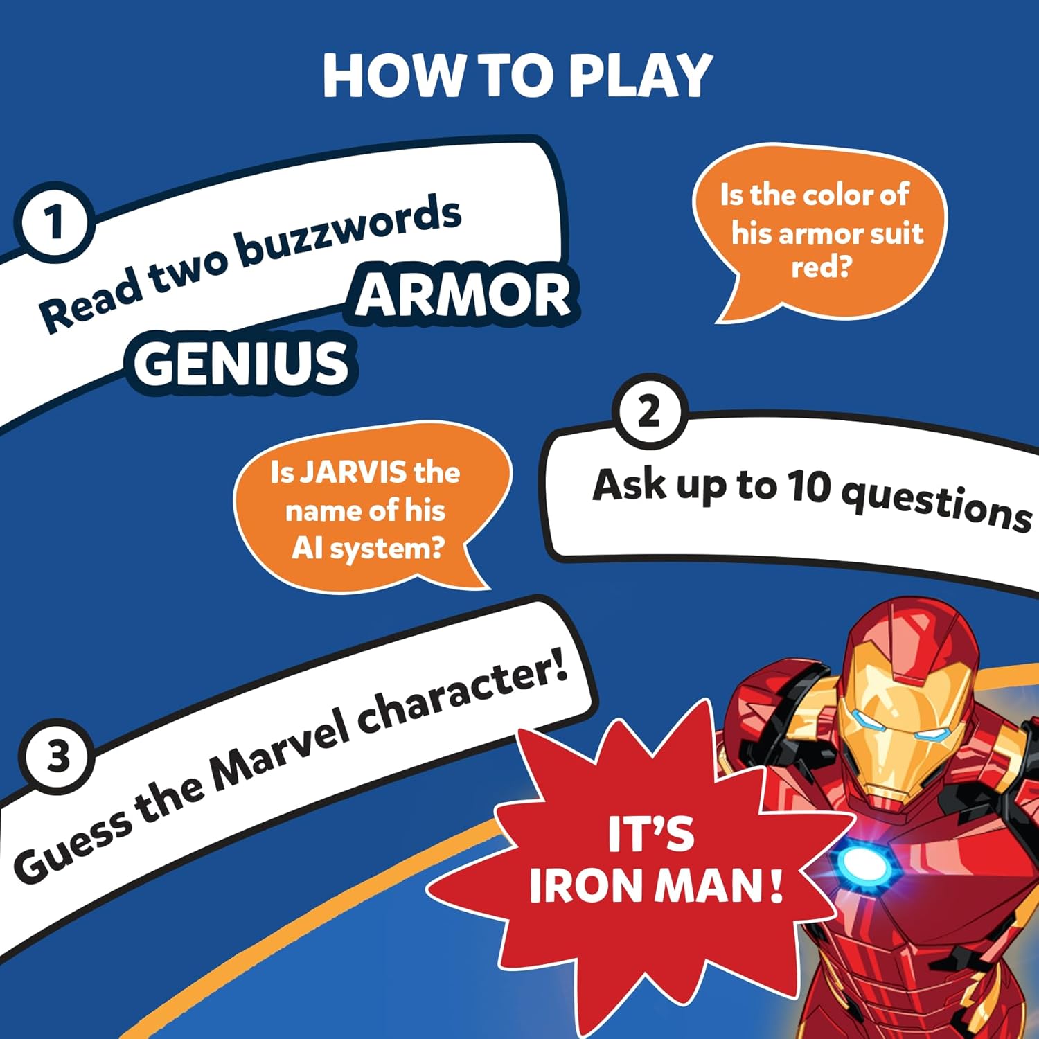 Skillmatics Guess in 10 Marvel