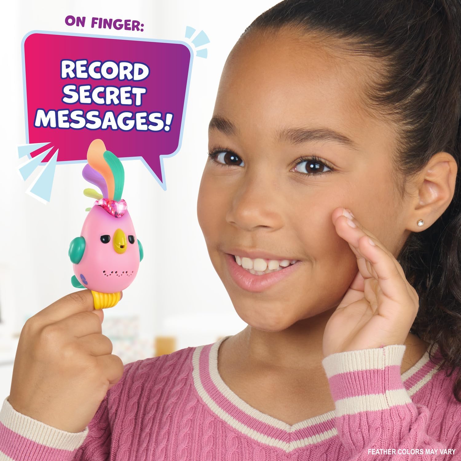 Fingerlings Sweet Tweets Interactive Bird: Lionel