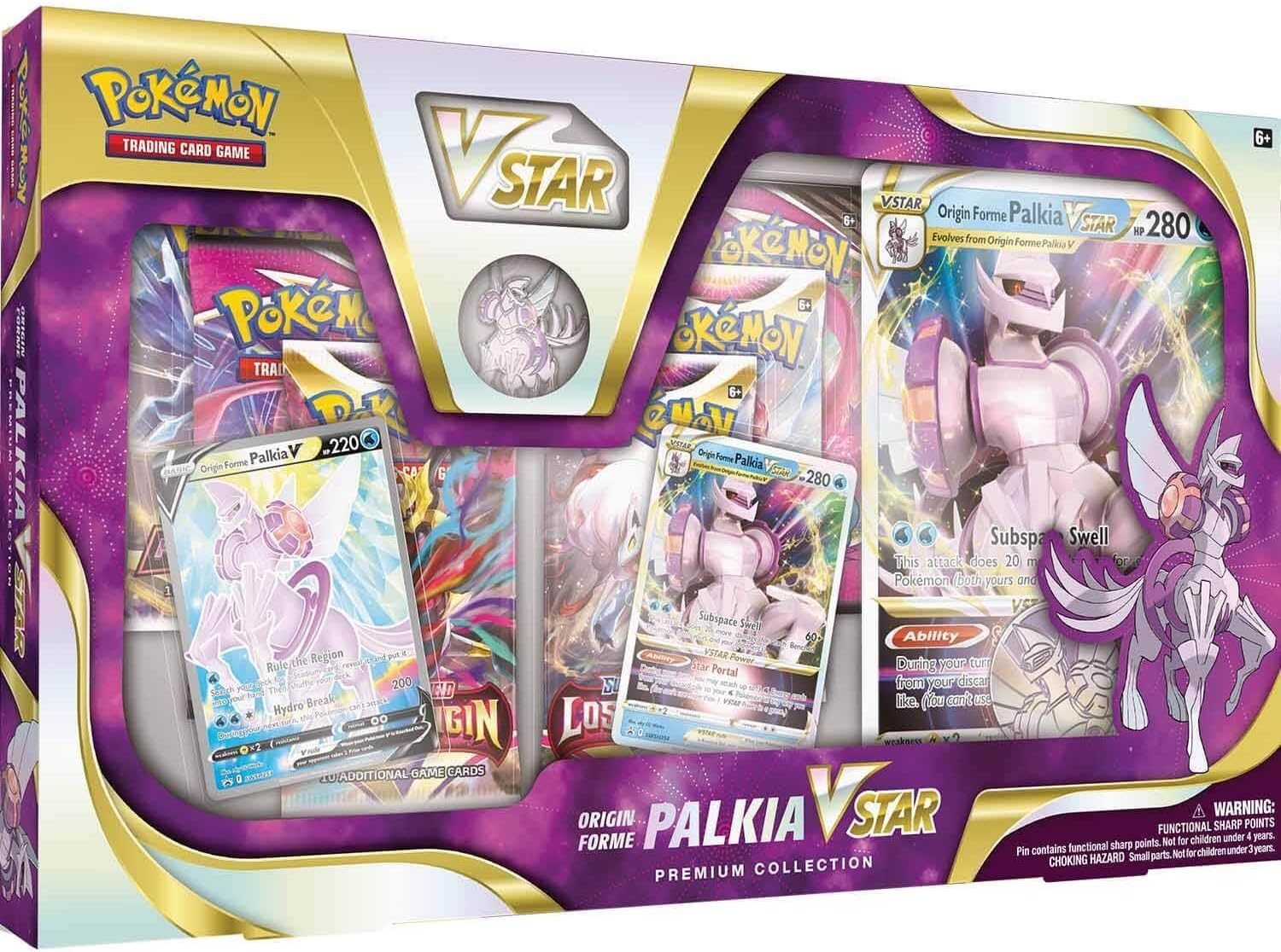 Pokemon TCG: Origin Forme Palkia/ Origin Forme Dialga VSTAR Premium Collection CASE