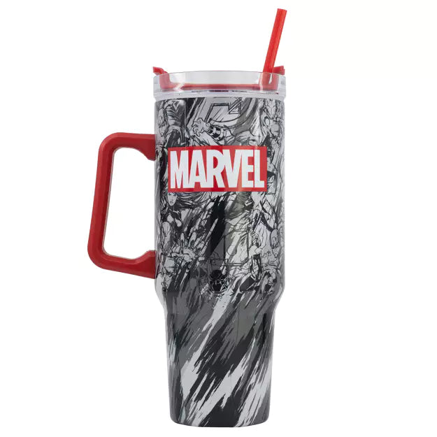 Marvel Pattern Young Adult DW Insulated Stainless Steel XXL Rambler Mug