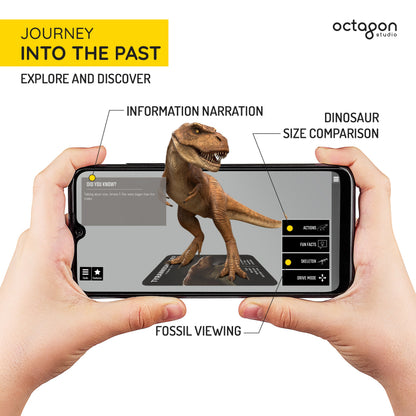 Dinosaur 4D+ Augmented Reality Cards