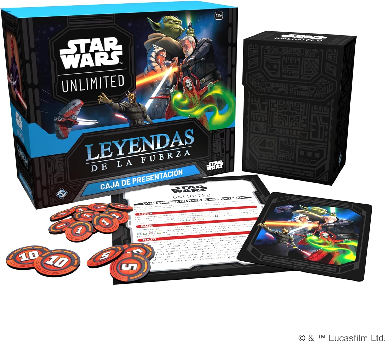 Star Wars: Unlimited Legends of the Force Pre Release Box TICKET