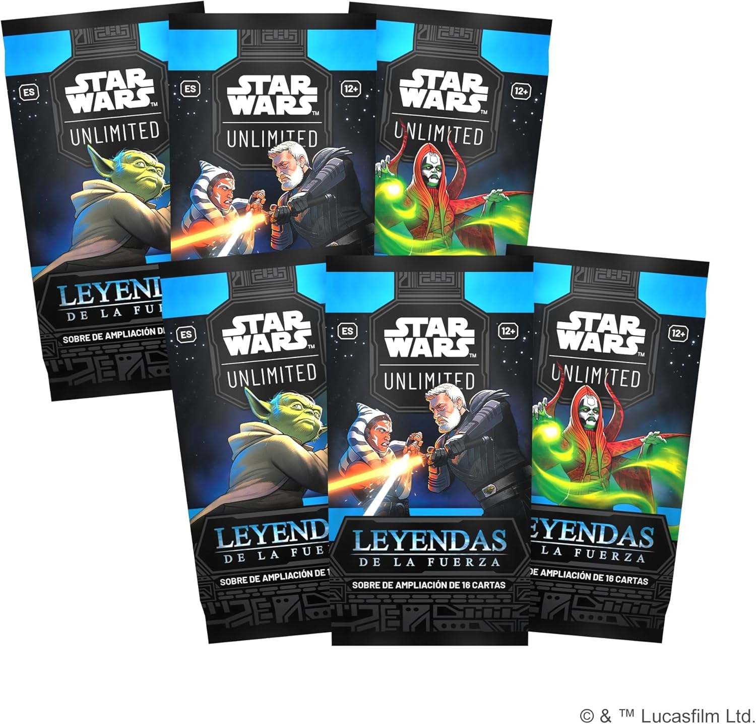 Star Wars: Unlimited Legends of the Force Pre Release Box TICKET