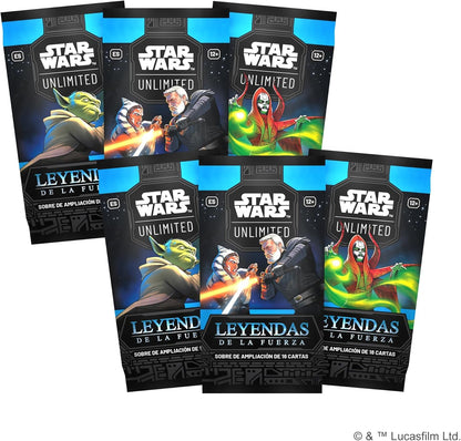 Star Wars: Unlimited Legends of the Force Pre Release Box TICKET