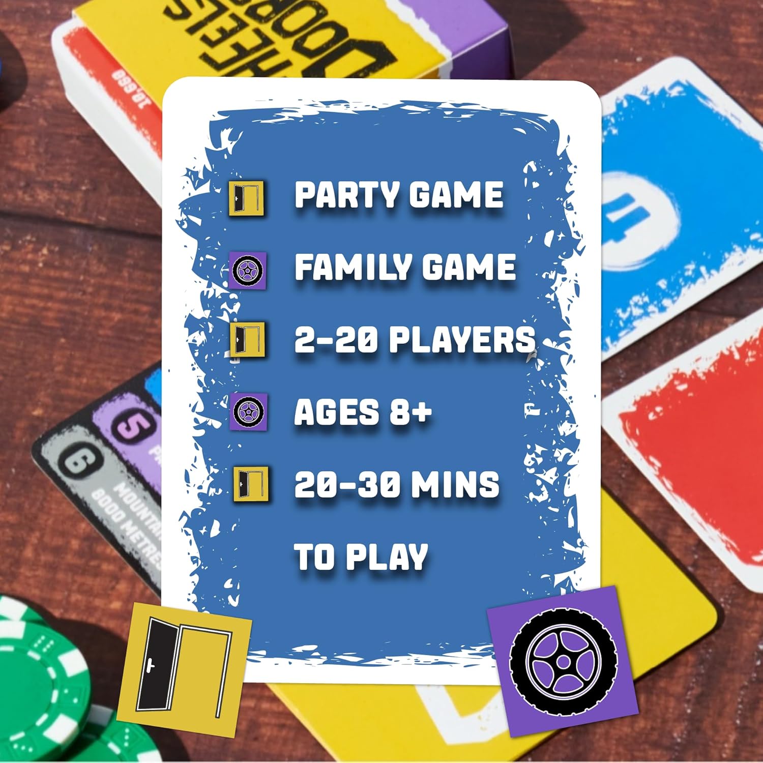 Wheels Vs Doors Board Game