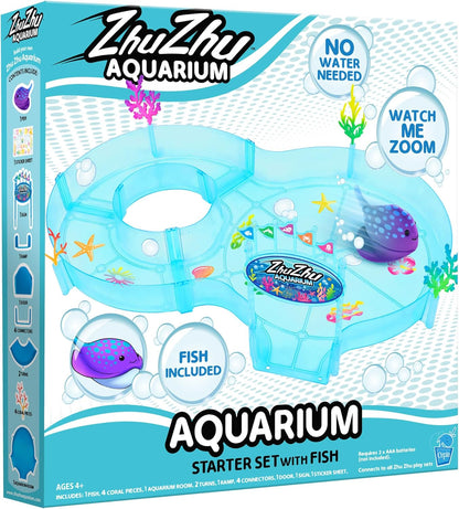 Zhu Zhu Aquarium Figure of 8 Starter Playset