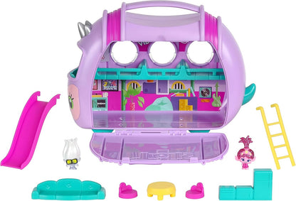 Trolls 24306 DreamWorks Band Together Mineez 10-pc Rhonda Play & Display Case