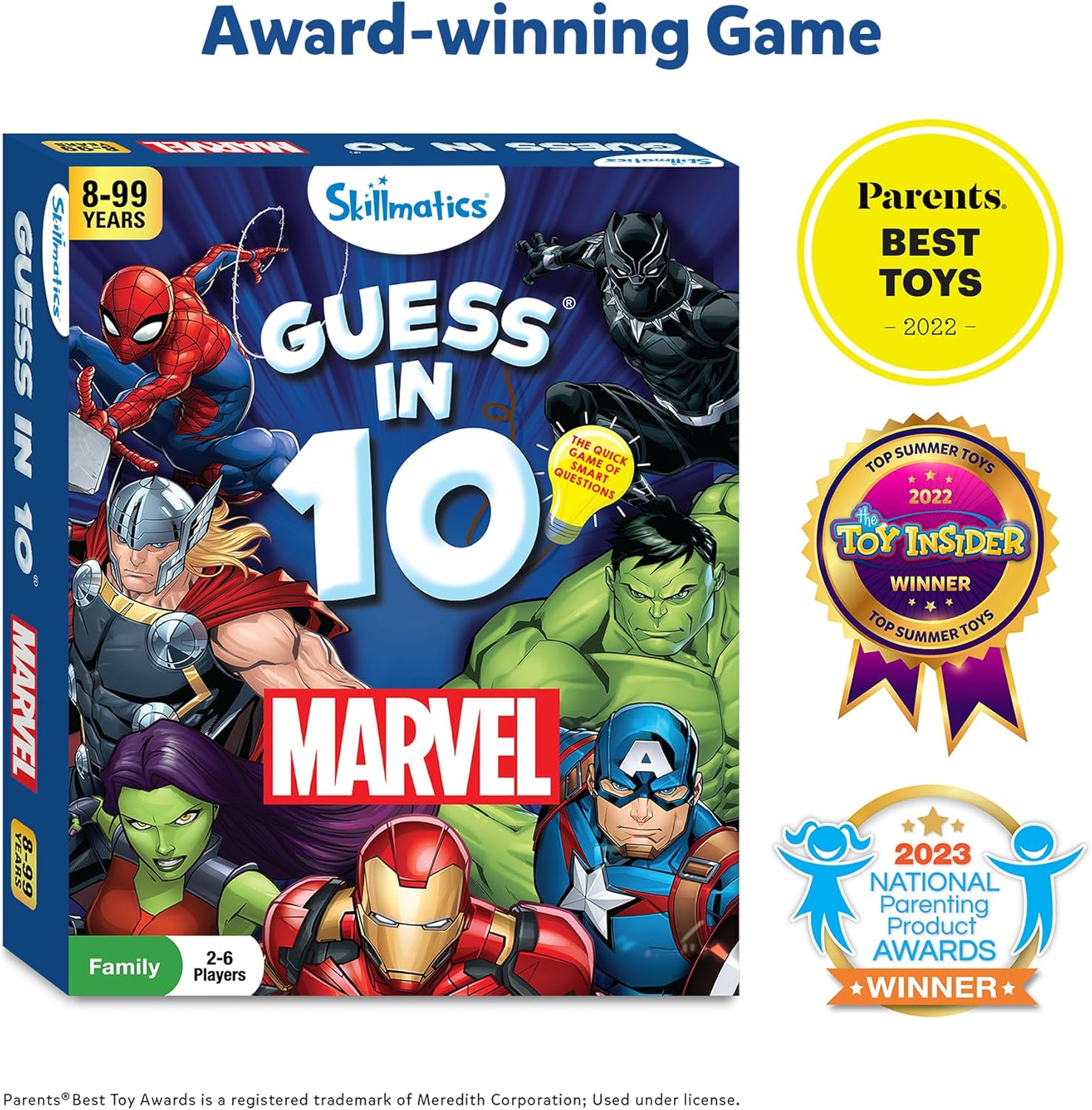 Skillmatics Guess in 10 Marvel