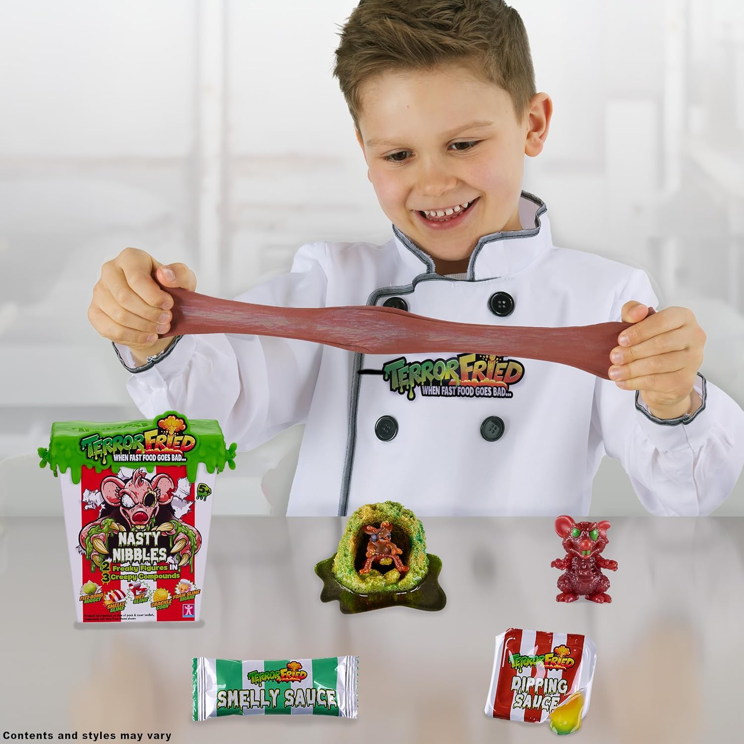 Terror Fried Nasty Nibbles, Gross collectables with slime