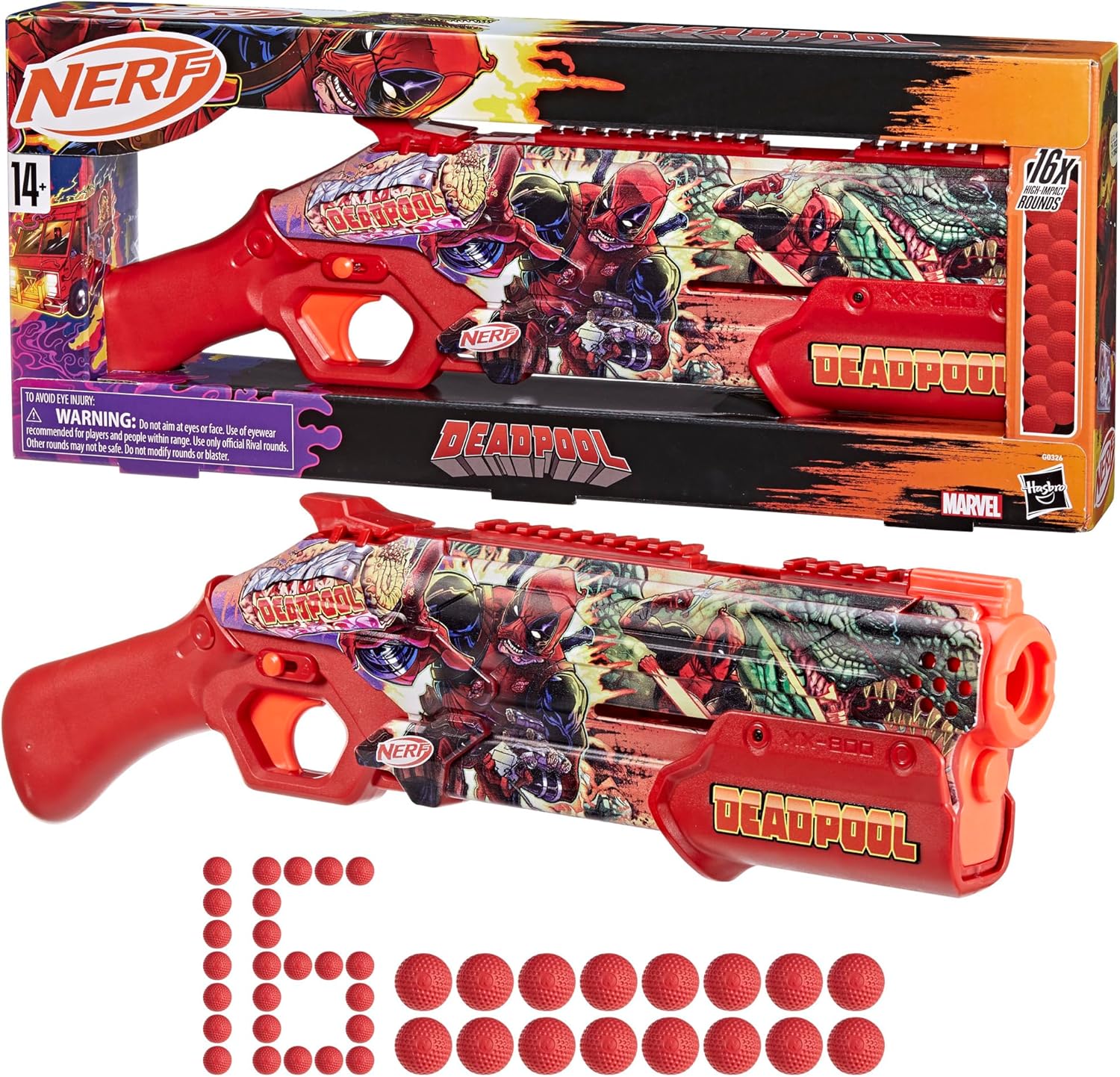 Nerf Marvel Deadpool Blaster