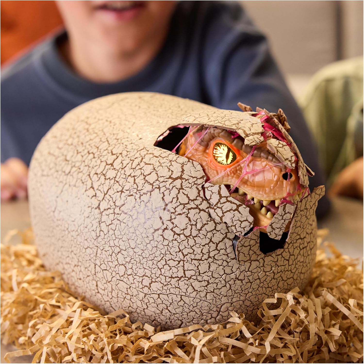 Jurassic World Primal Hatch Interactive Toy Dinosaur & Egg