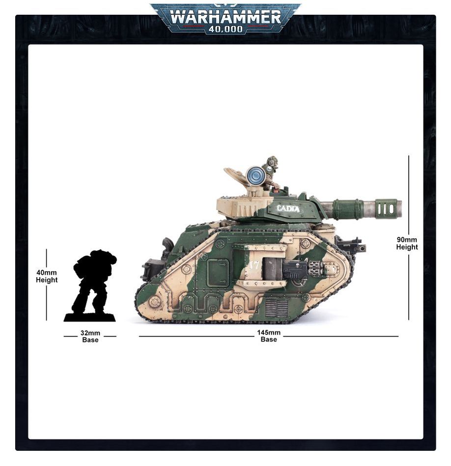 ASTRA MILITARUM LEMAN RUSS BATTLE TANK