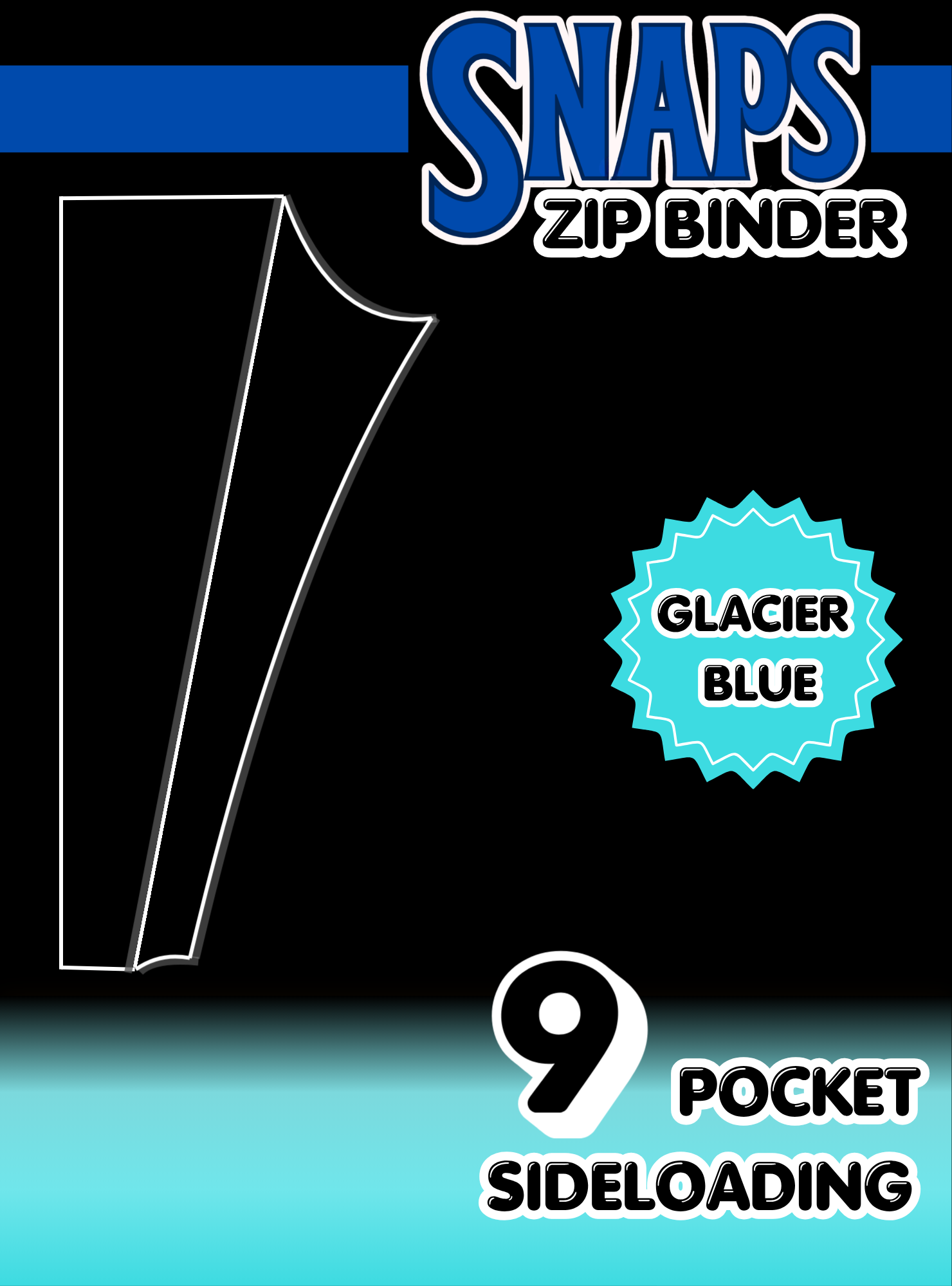 Snaps Premium 9 Pocket Binder