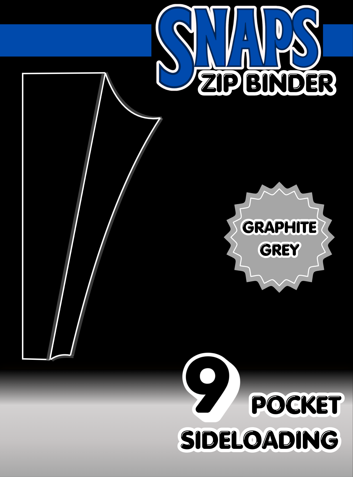 Snaps Premium 9 Pocket Binder