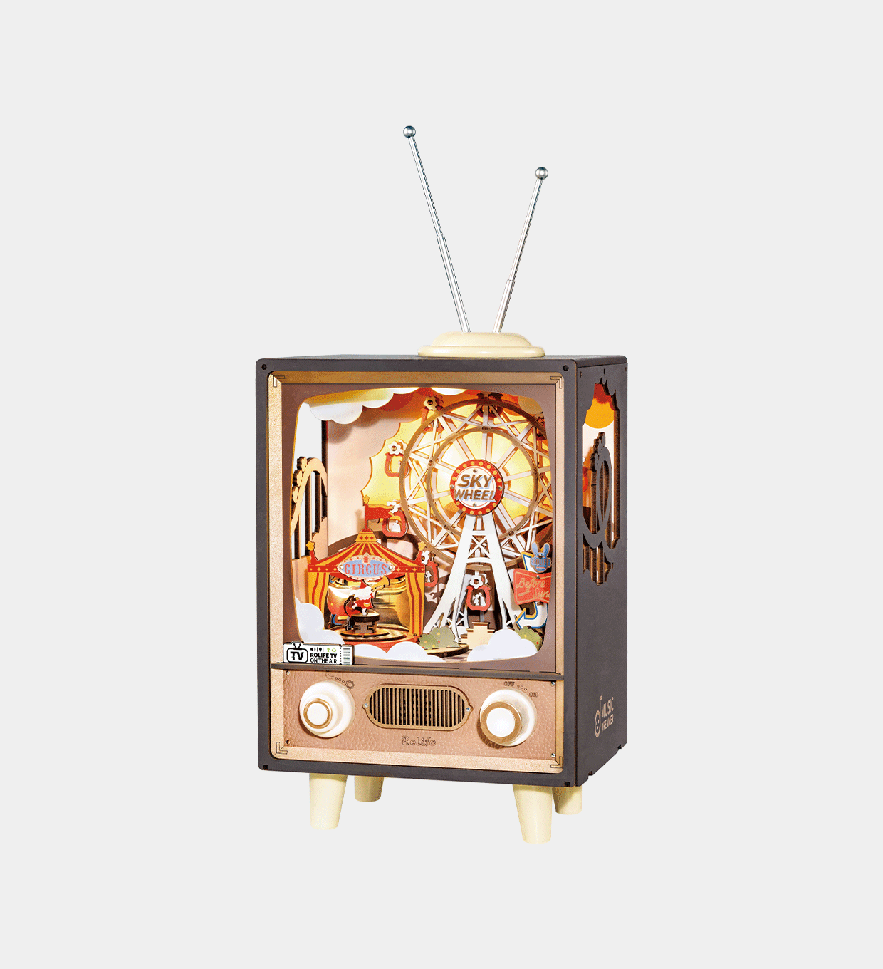 Sunset Carnival AMT01 3D Wooden Puzzle