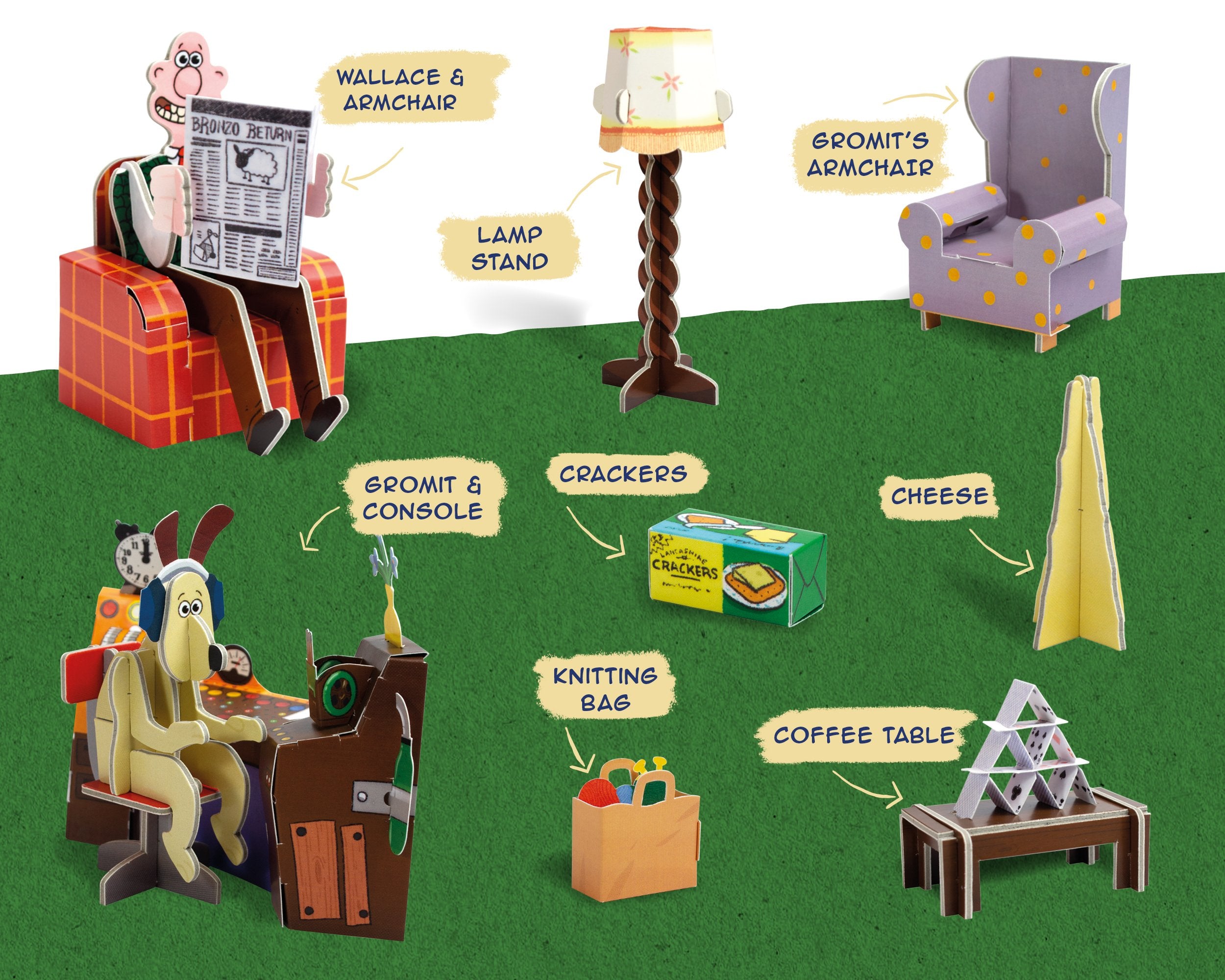 Wallace & Gromit Rocket - Build Your Own